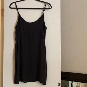 Mini silk dress, slip dress